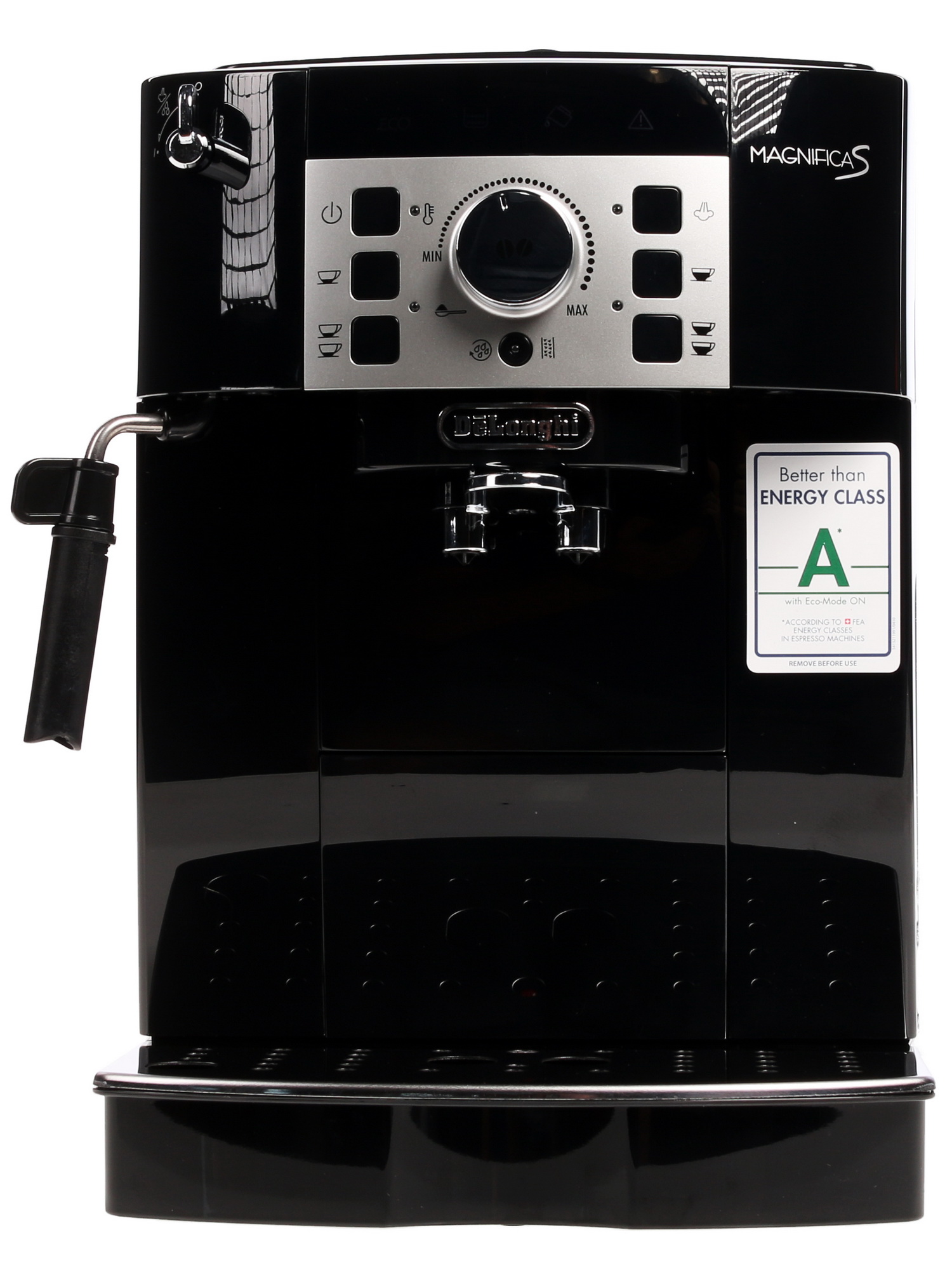 1904365 Кофемашина автоматическая DeLonghi ECAM 22.110.B черный STDN-0008430 - Вид №2