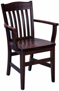 886 Стул Гессер с подлокотниками, венге R-HOME