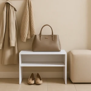 Полка для обуви 70x43.9x39.4 см ЛДСП цвет белый