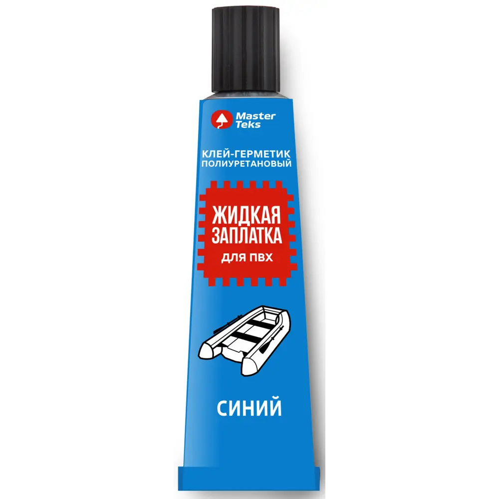 Полиуретановый клей-герметик Masterteks Жидкая заплатка 40 мл для лодок 89407504 STLM-1571675