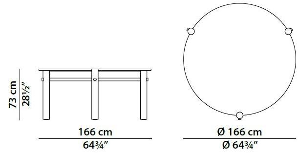BAXTER Круглый мраморный стол sun-id-1482069 - Вид №4