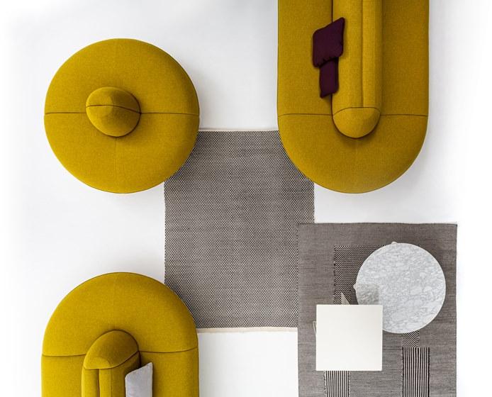 La Cividina Модульный диван из ткани Couchette sun-id-1468081 - Вид №4