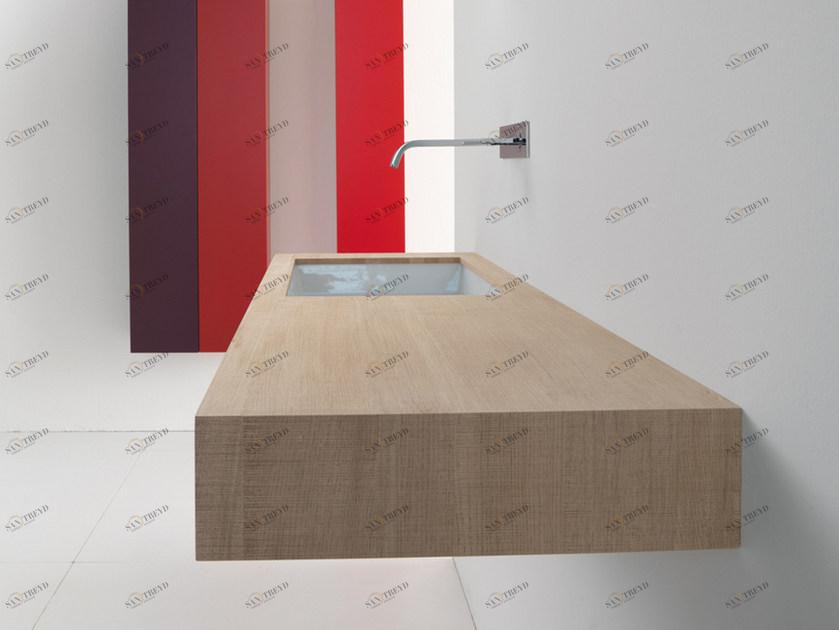 Moab80 Одинарная столешница из натурального спиленного дуба Block2 sun-id-1347157