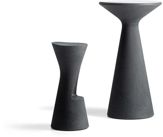 Plust Табурет из полиэтилена с подставкой для ног Fade sun-id-1505551 - Вид №1