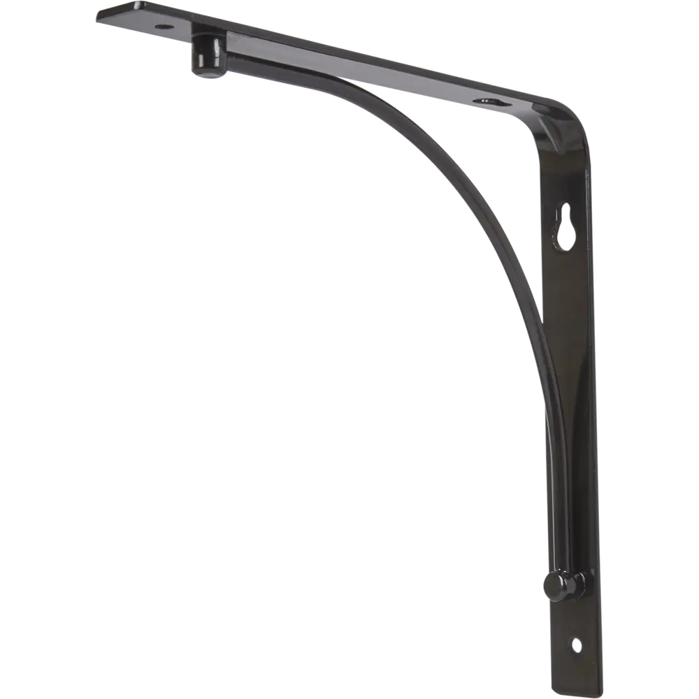 Кронштейн Arch 20х20 см нагрузка до 20 кг цвет чёрный LARVIJ STLM-2055961