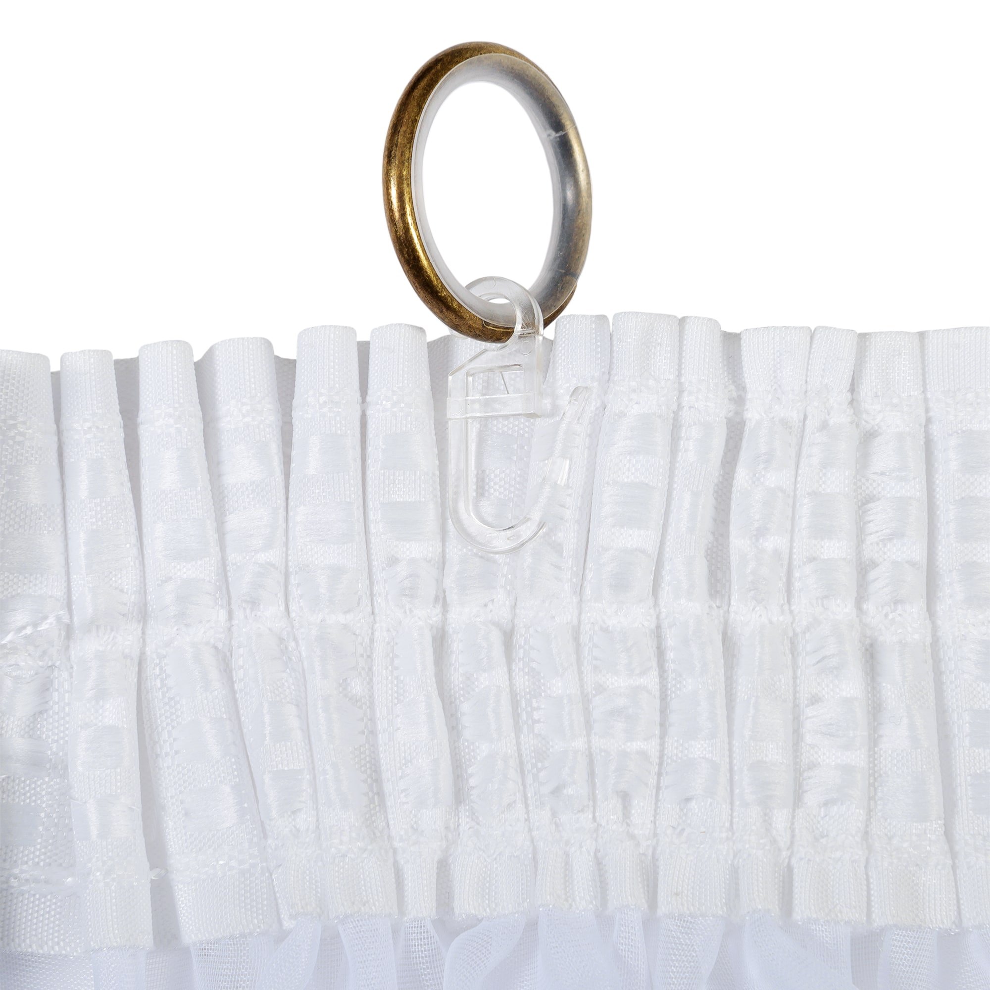 11372694 Лента шторная параллельная 67 мм цвет белый Santreyd STLM-0001207 - Вид №3