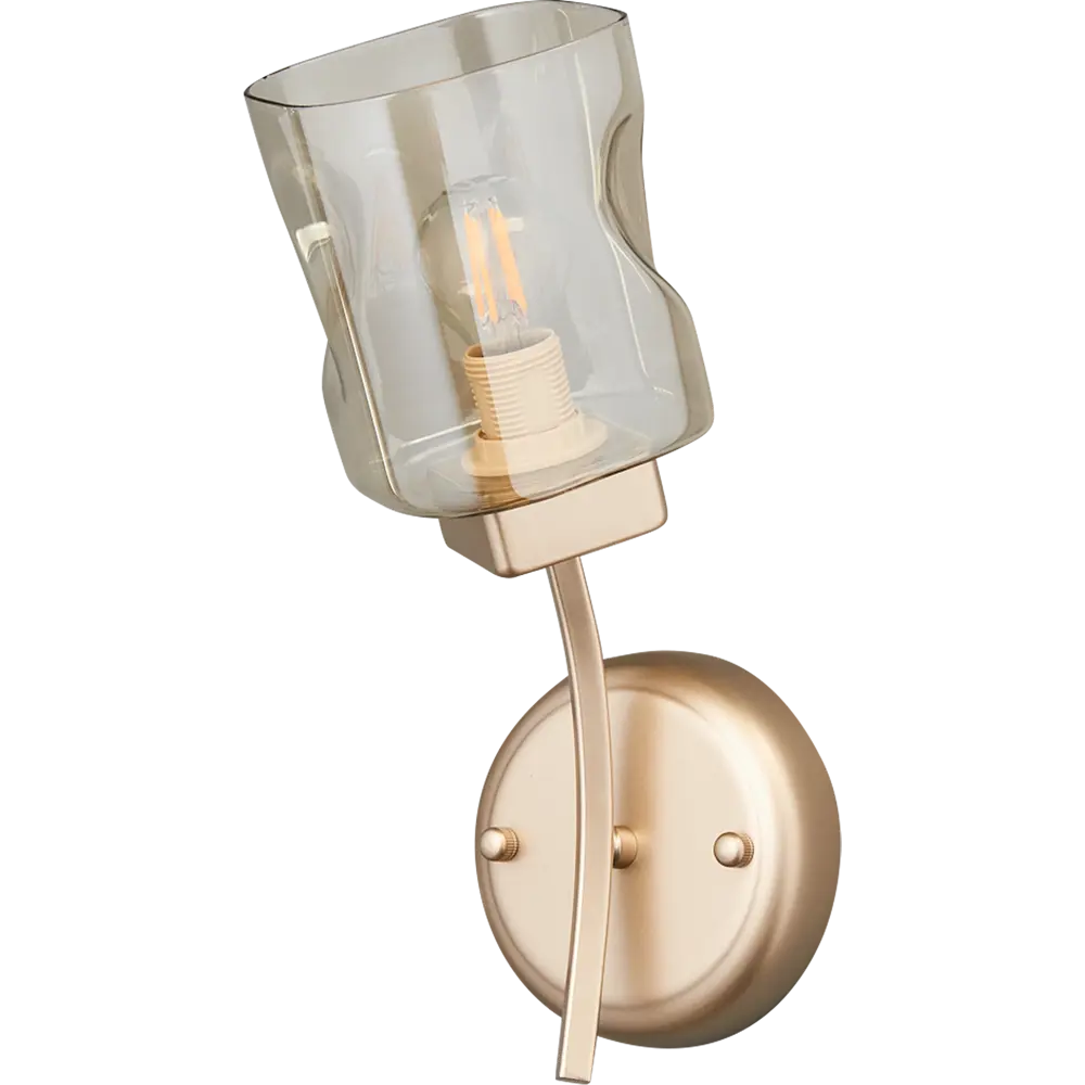 Бра Freya FR5095WL-01G, цвет золотистый/прозрачный STLM-2205012 - Вид №1