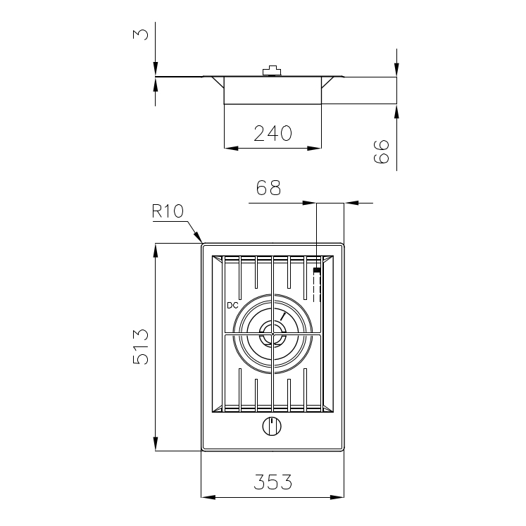 7204032 Варочная панель FL 7204032 Fosterspa  - Вид №1