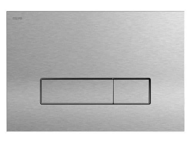 421828 MEPA  Смыв унитаза Кнопка смыва MEPAorbit design, технология двойного смыва сталь 