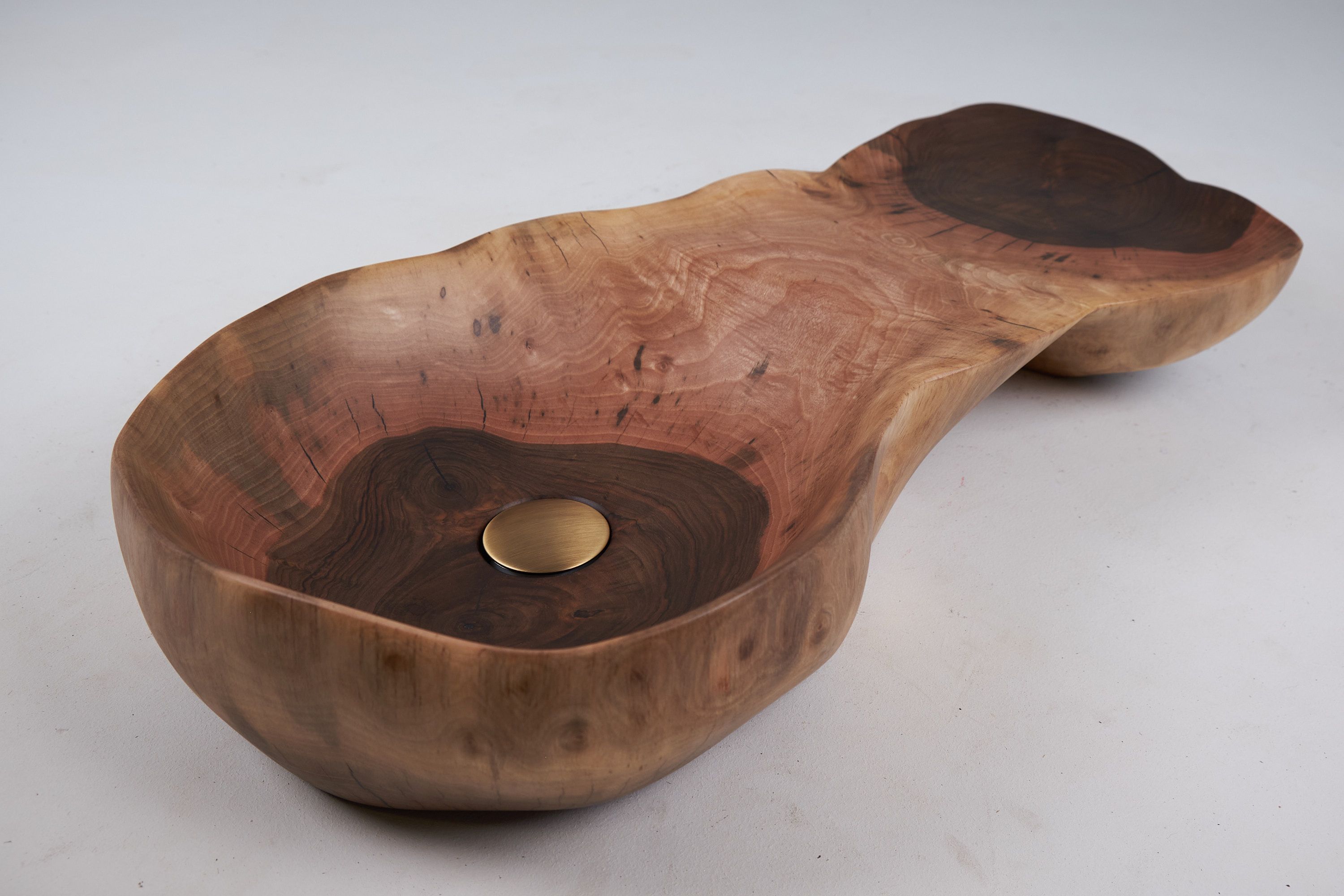 Твердая деревянная раковина / умывальник Logniture Banik ARCH-00135733 - Вид №12