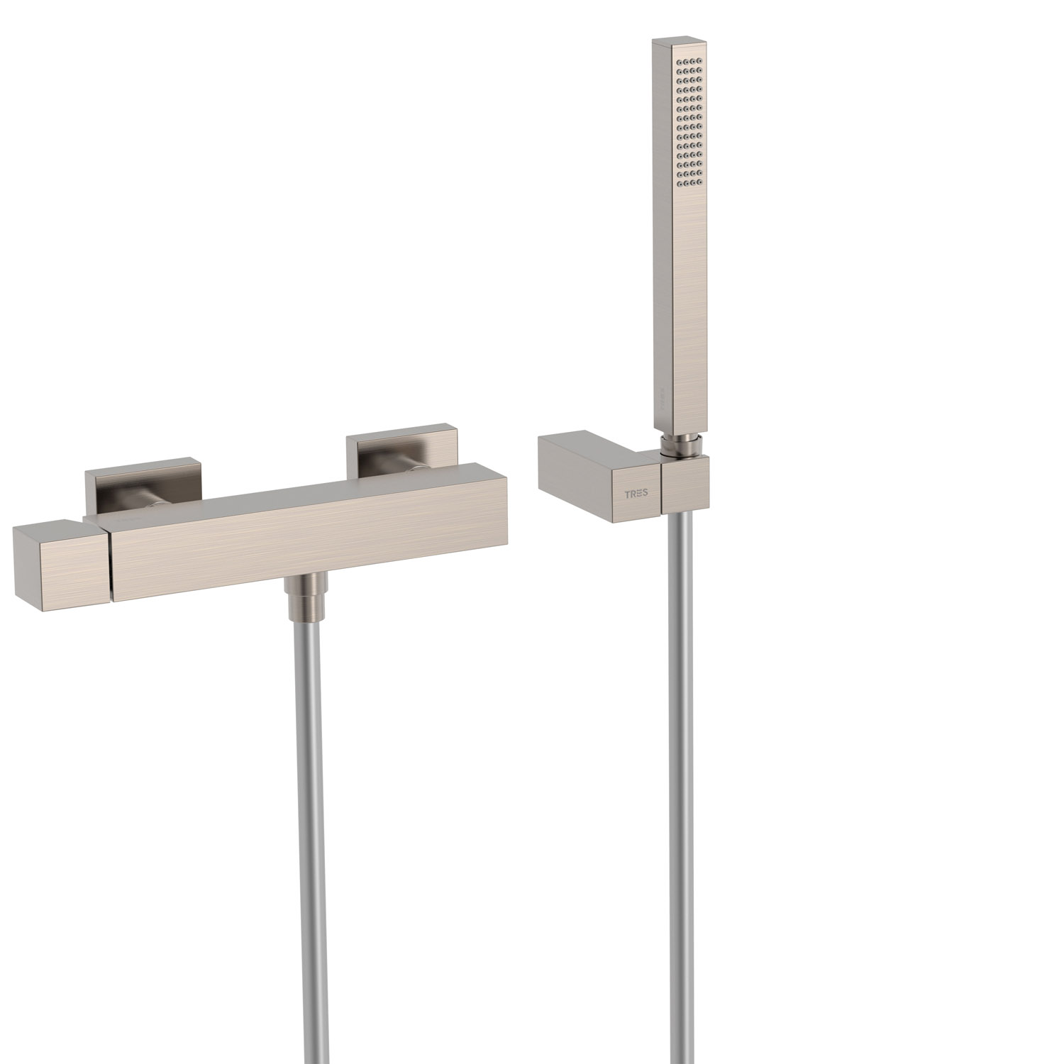 Настенный смеситель для душа CUADRO с одной ручкой -50716703 TRES 