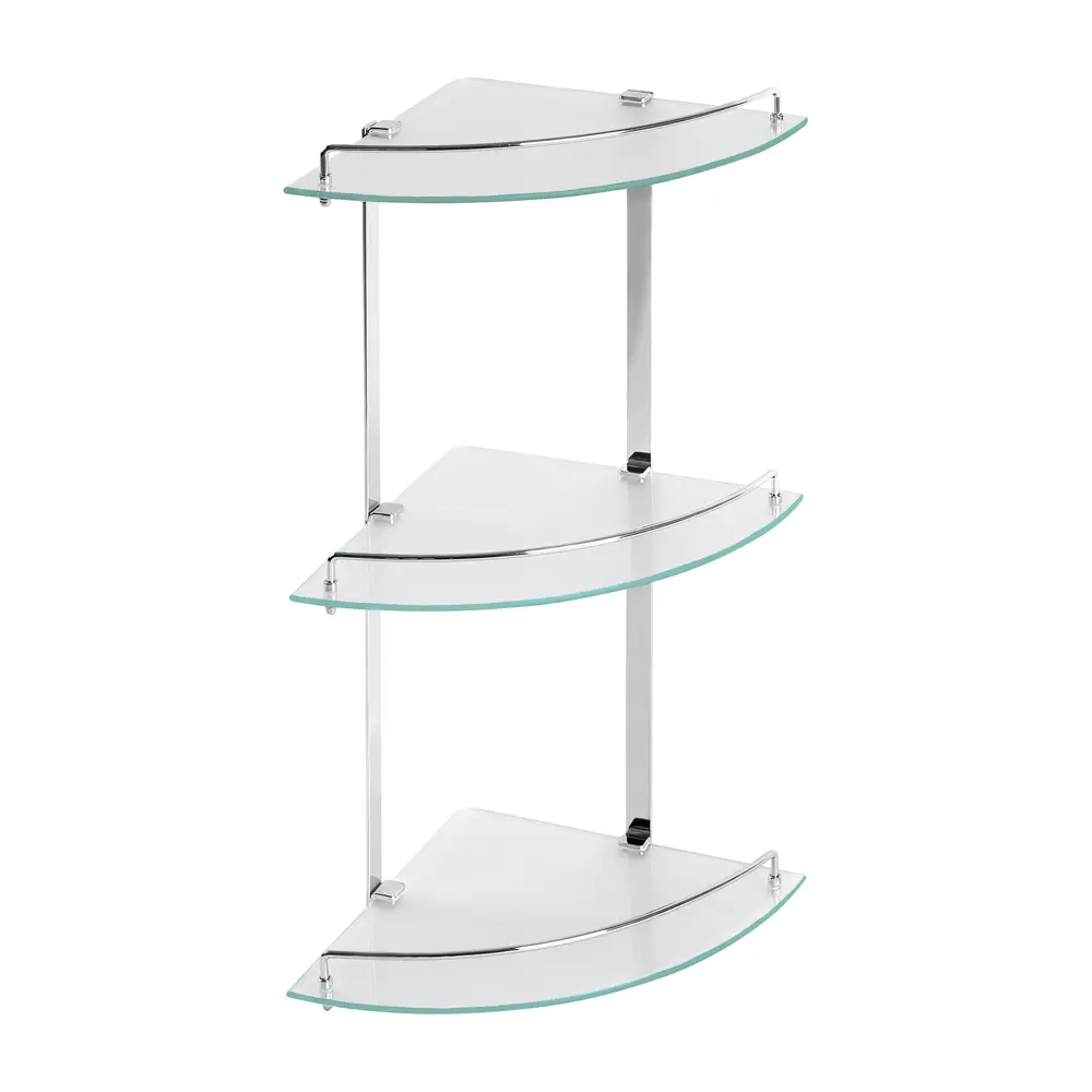 Полка для ванной Verran Basic угловая трёхъярусная STLM-2030897