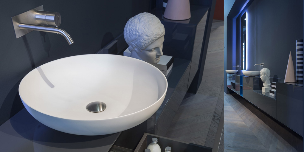 VERSO Накладная раковина на столешницу  овальная Antoniolupi  - Вид №2