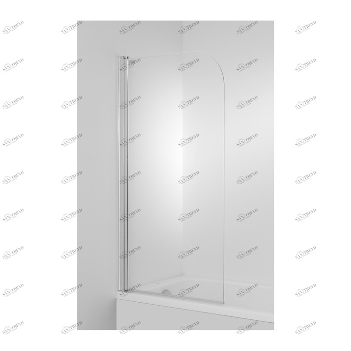 H257425 Душевое ограждения на борт вынны Jika Чехия 