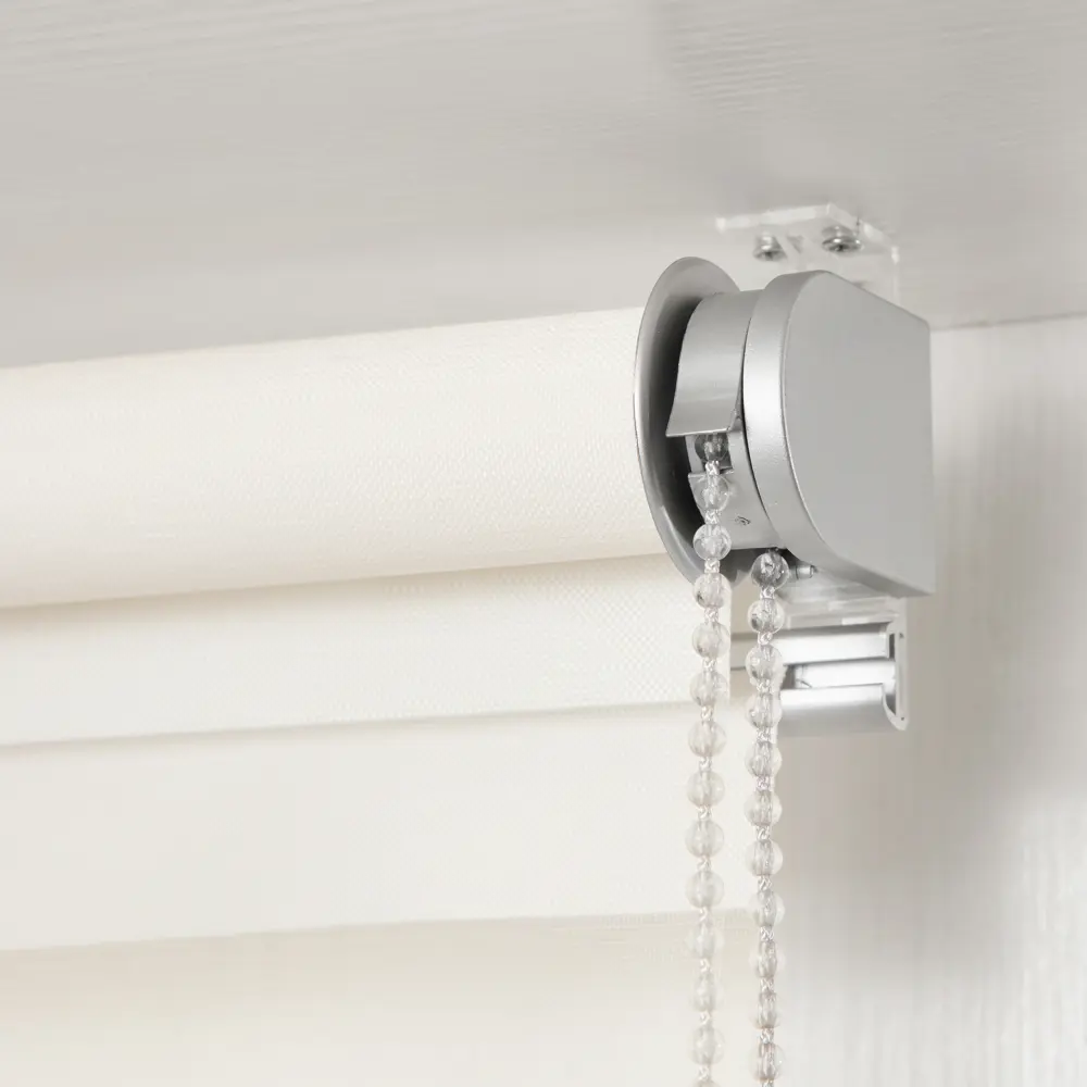 Штора рулонная день-ночь Inspire Moscou 80x160 см белая White 0 STLM-2102084 - Вид №7