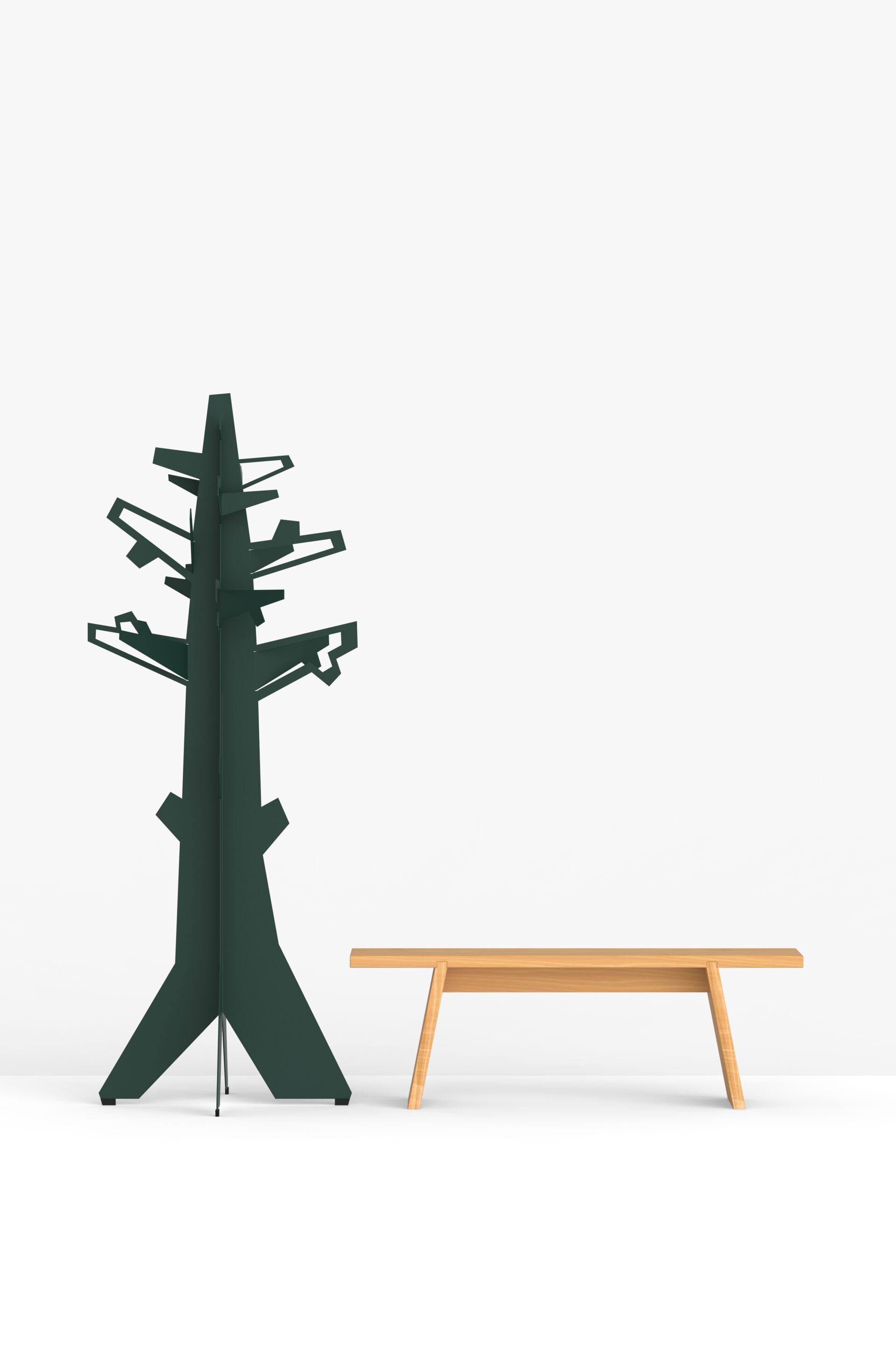 Дубовая скамья FUNCTIONALS Dovetail ARCH-00153310 - Вид №4