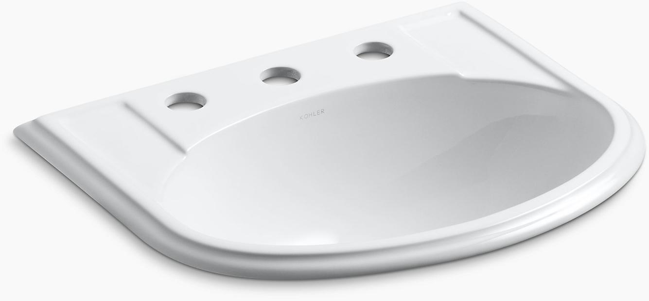 KOHLER Devonshire Встраиваемая раковина с 8 K-2279-8-K4  - Вид №1