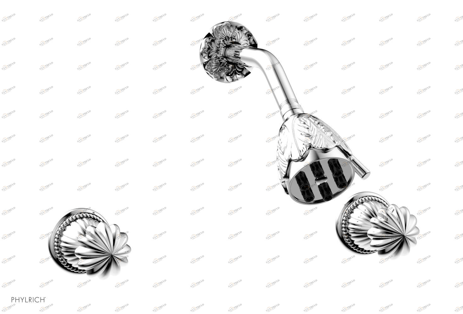 Смеситель для душа GEORGIAN & BARCELONA Phylrich  K3361-026 Хромированный 