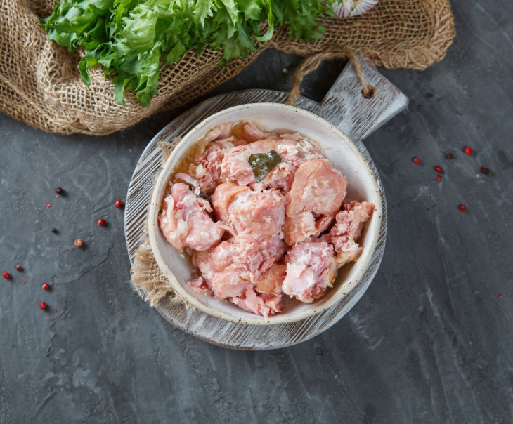 3950 Тушенка из мяса кролика Вкусляндия  - Вид №1