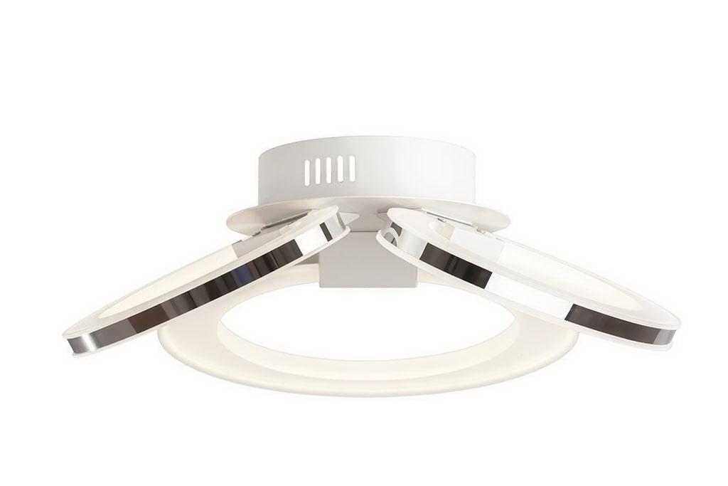 Потолочный светодиодный светильник IDLamp Arien 400/3PF-LEDWhitechrome IDLAMP ARIEN 203031 Белый  - Вид №3
