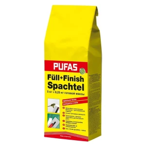 Шпаклёвка финишная Pufas Full Finish белая 5 кг