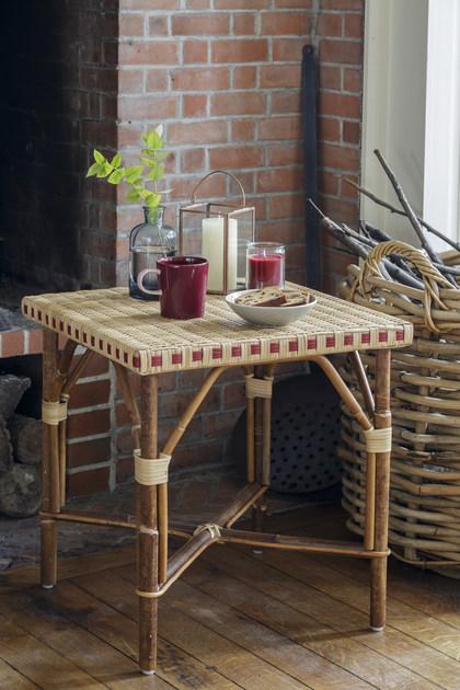 Kok Maison Квадратный журнальный столик из ротанга Bagatelle V30 - Вид №1