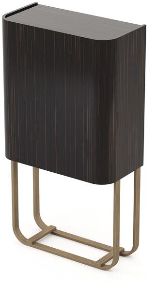 Stylish Club Буфет из лакированного черного дерева с распашными дверцами His Scf.hi14 - Вид №2