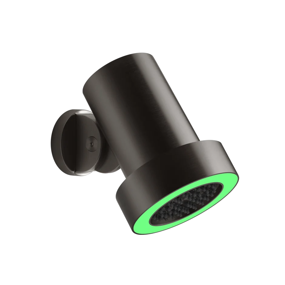 Насадка для душа 57703 707 Gessi Outdoor ЧЕРНЫЙ МЕТАЛЛ BR. PVD 57703707