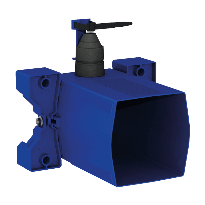 763BOX Встраиваемый герметичный блок TEMPOFLUX 3 WC DELABIE 