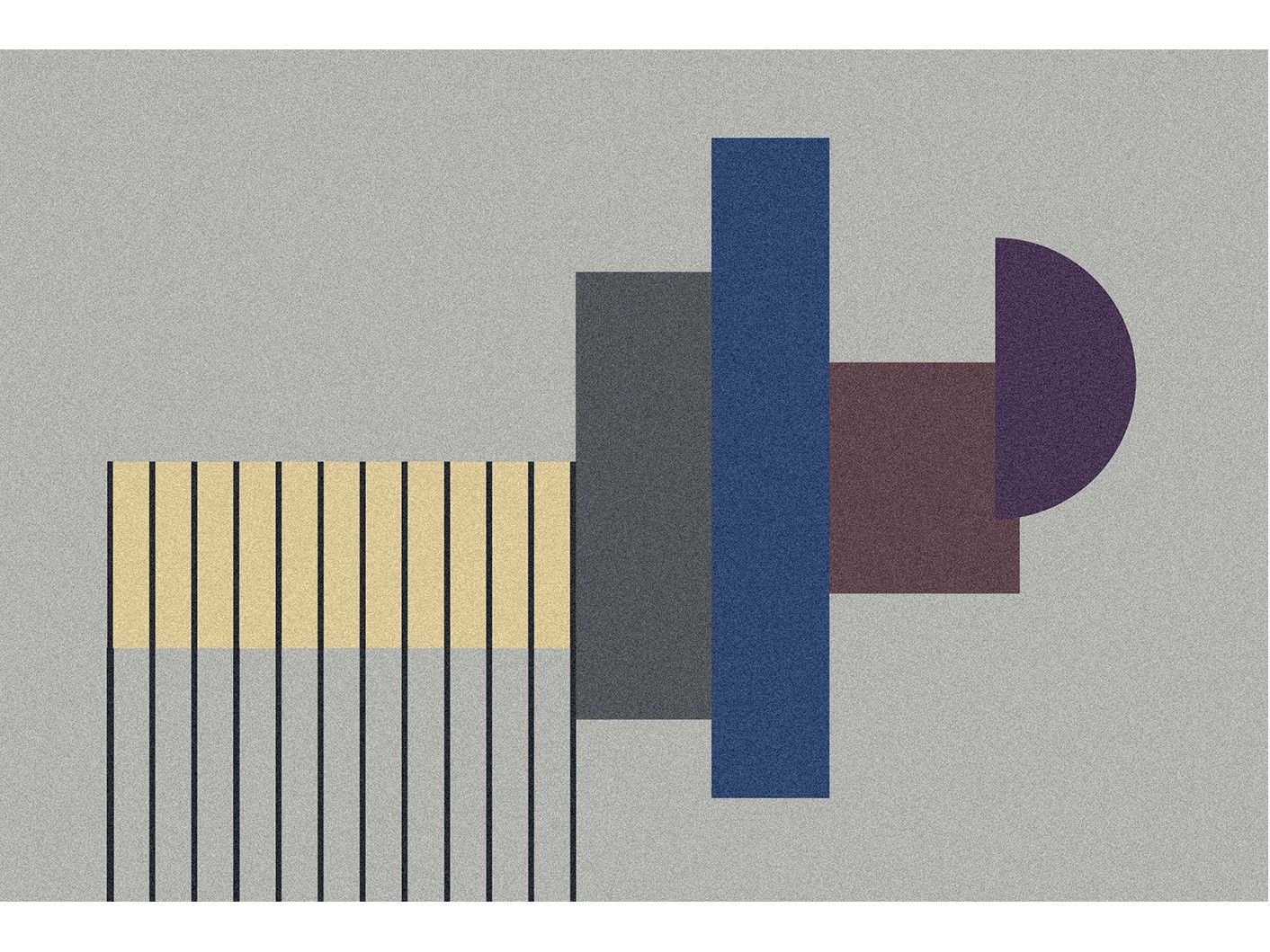 Узорчатый прямоугольный коврик для ванной комнаты Antoniolupi летающая геометрия ARCH-00151798