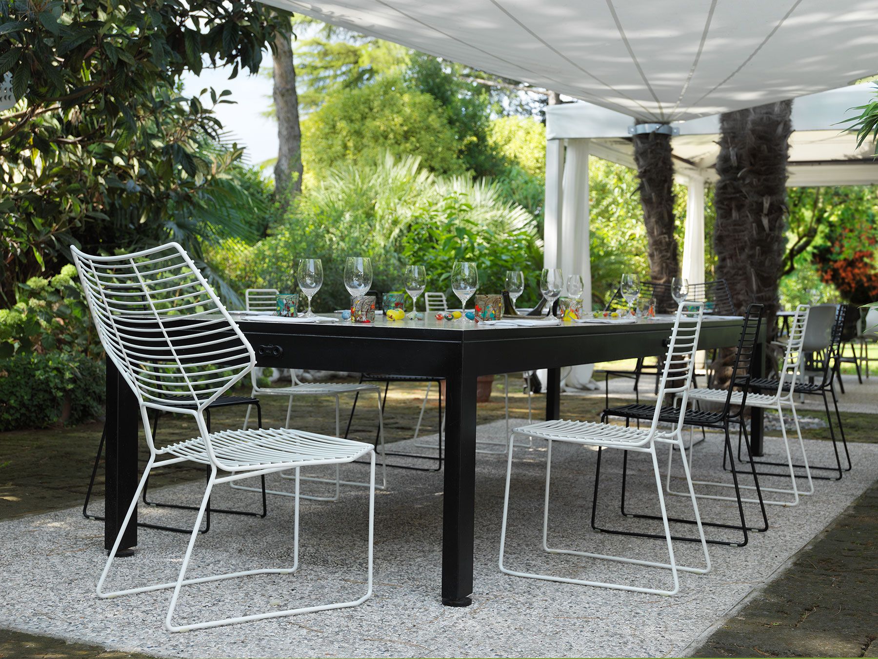 Металлический сани сад стул Casamania & Horm иностранец ARCH-00150697 - Вид №7