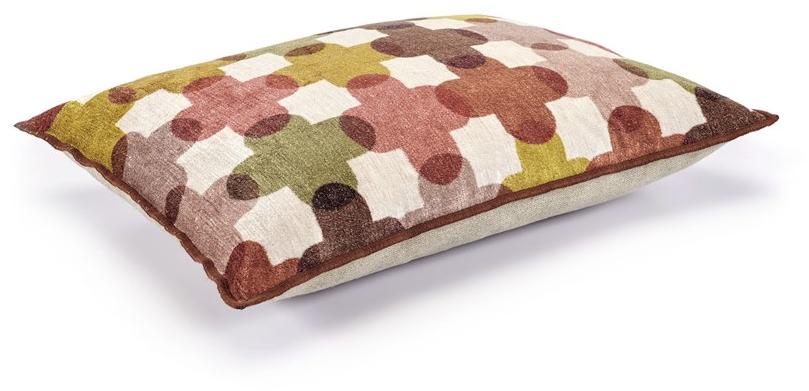 Élitis Подушка из бархата с рисунком sun-id-1472911 - Вид №6