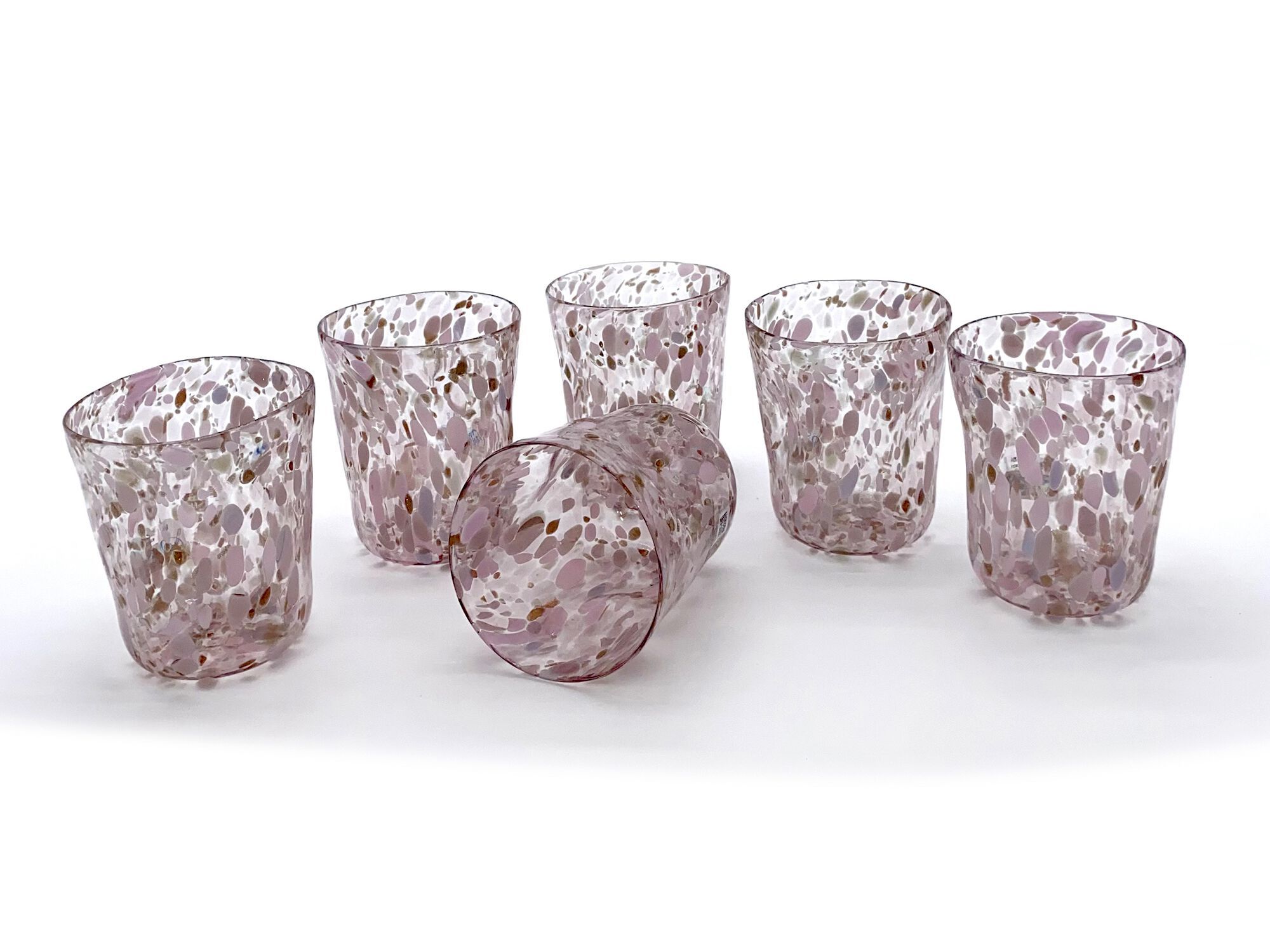 Набор из шести стаканов из муранского стекла ручной работы YourMurano готы ARCH-00012614