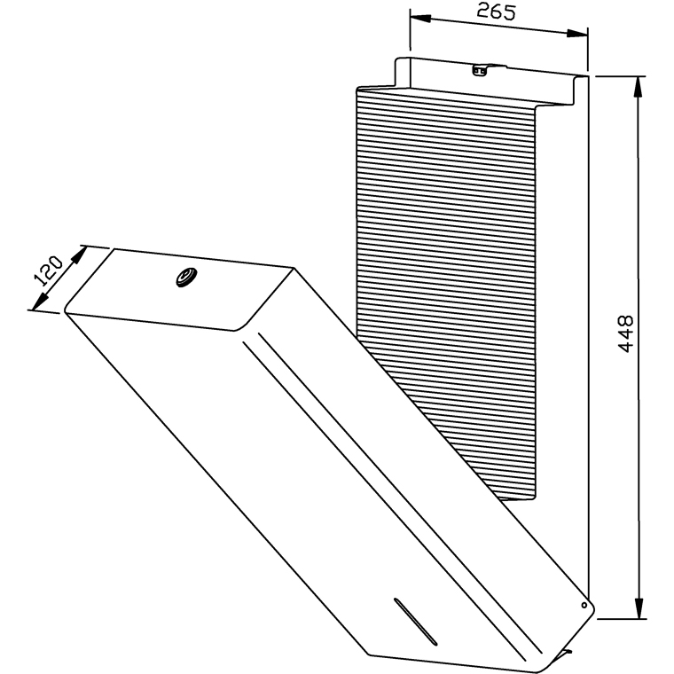 728585 Диспенсер для бумажных полотенец PP111 WAGNER_EWAR Wagner Ewar  - Вид №1