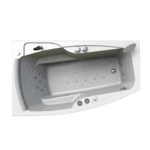 Гидромассаж "Лечебный Chrome" на ванну Аризона (двигатель 900 Вт, джет Глори - 2 шт., джет Джереми - 2 шт., джет Микро - 7 шт.)