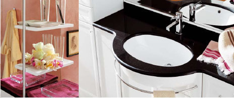 OR34 ORCHIDEA Комплект мебели для ванной комнаты 155 см ARDECO Ardeco S. R. L 42644 - Вид №2