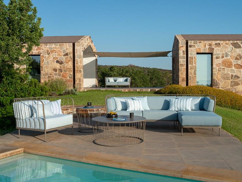 emu Садовый столик круглый из стали Cannolè 1087/1088 - Вид №8