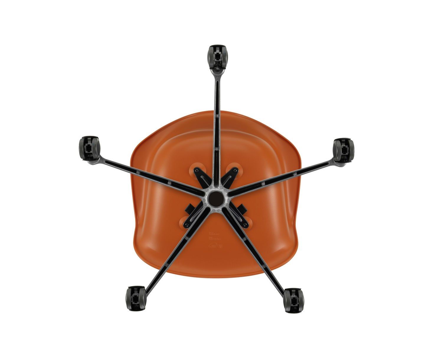 Вращающееся офисное кресло из полипропилена VITRA Eames Plastic Chair ARCH-00078068 - Вид №75