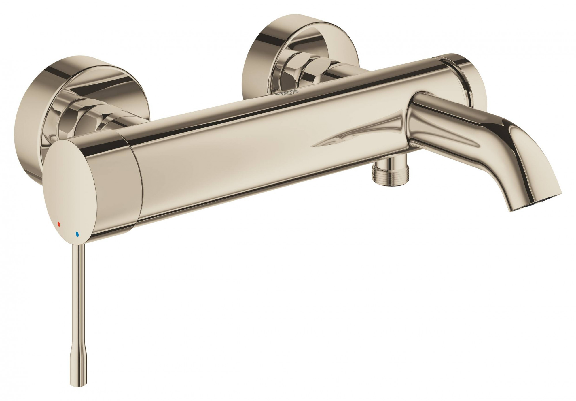 Смеситель для ванны GROHE Essence New, никель глянец (33624BE1)