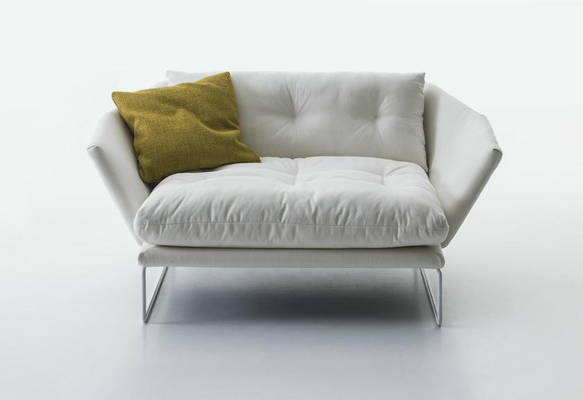 Saba Italia Мягкое кресло из ткани с подлокотниками New york suite sun-id-1471898 - Вид №1