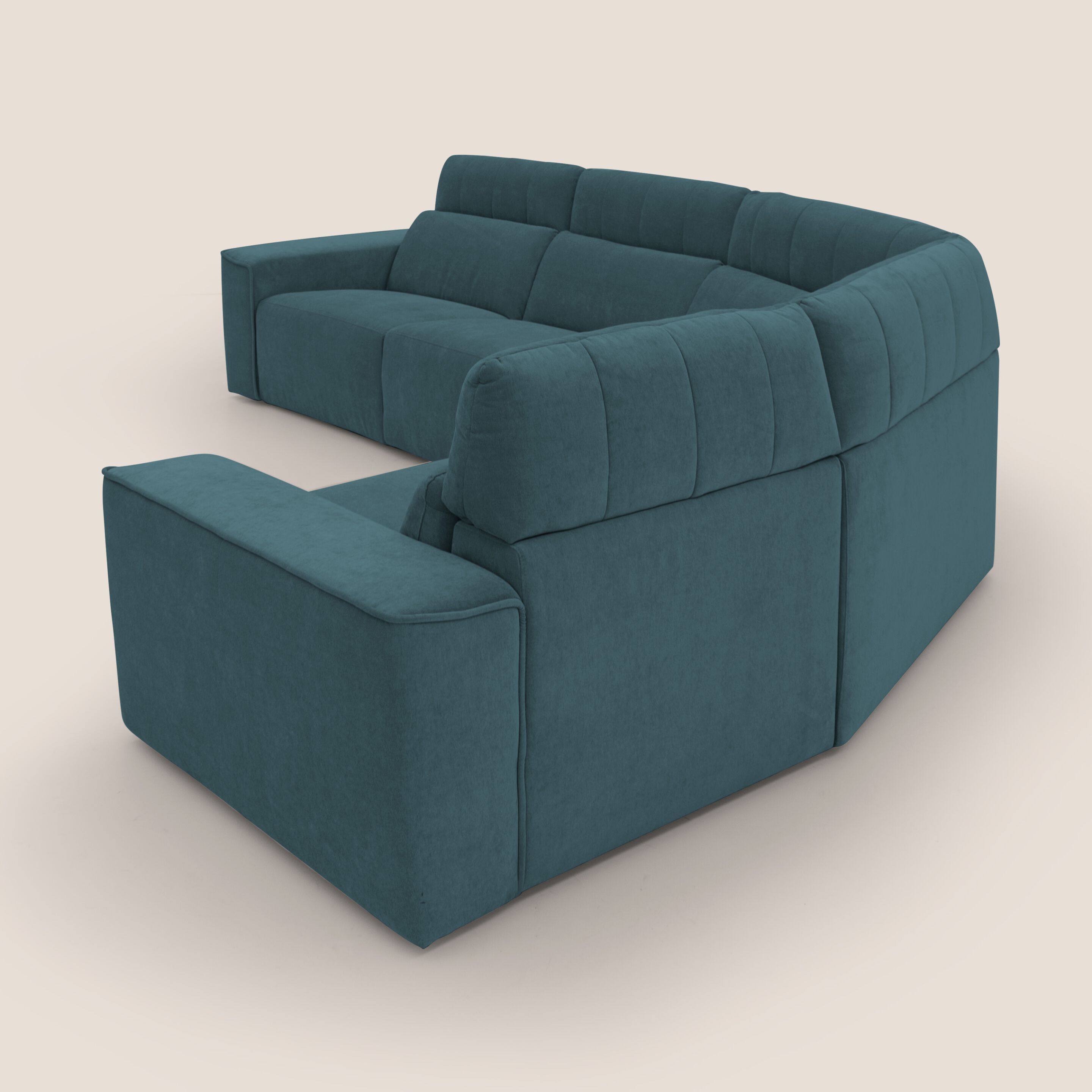 Угловой диван с откидной спинкой из ткани Divani.Store Clark ARCH-00090714 - Вид №161