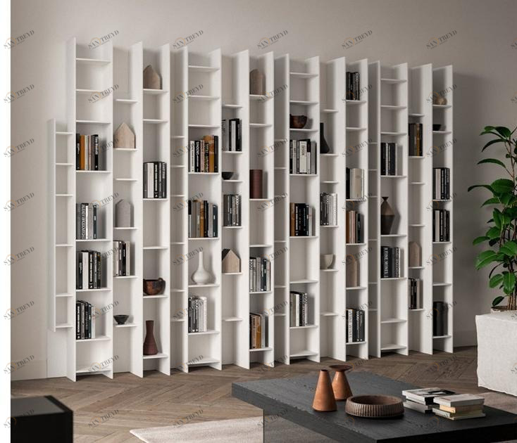 Ozzio Italia Модульный стенной книжный шкаф  X026 