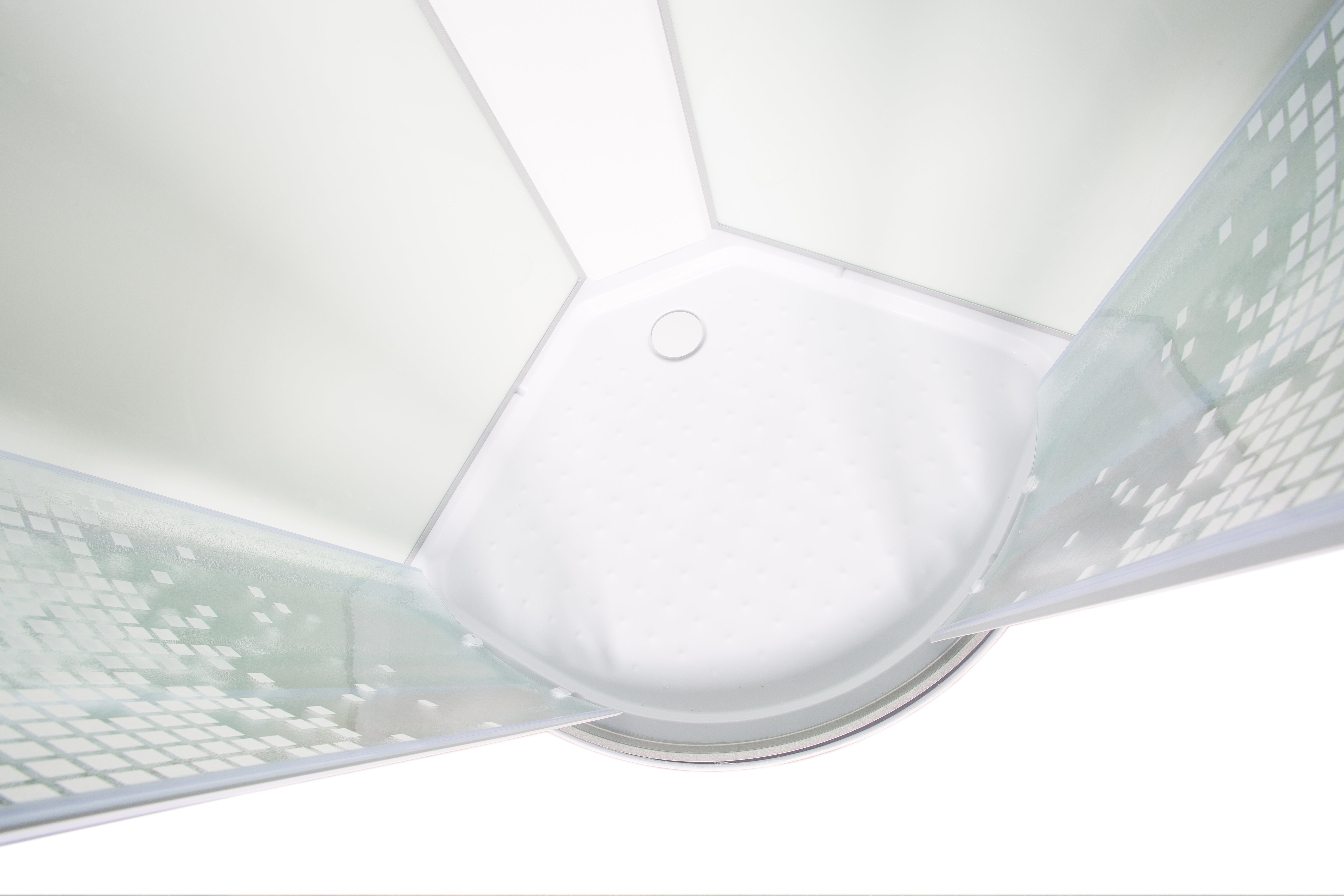 B01 BLACK Душевая кабина DETO Серия В L 908 с гидромассажем - Вид №22