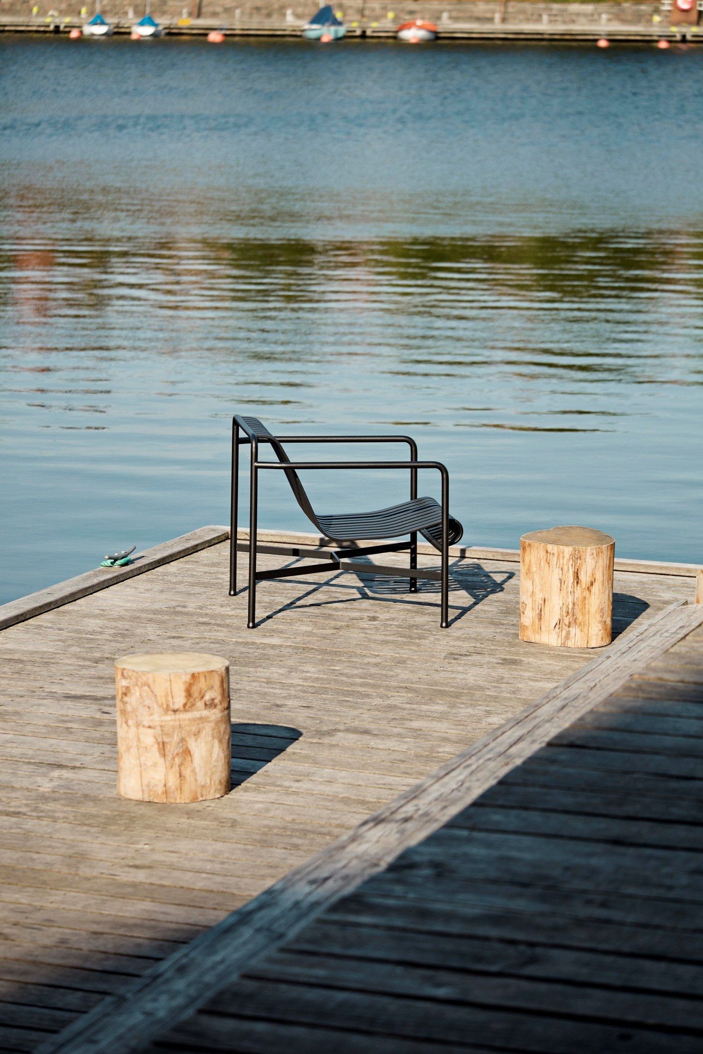 Стальное садовое кресло с подлокотниками Hay Палисад ARCH-00128999 - Вид №15