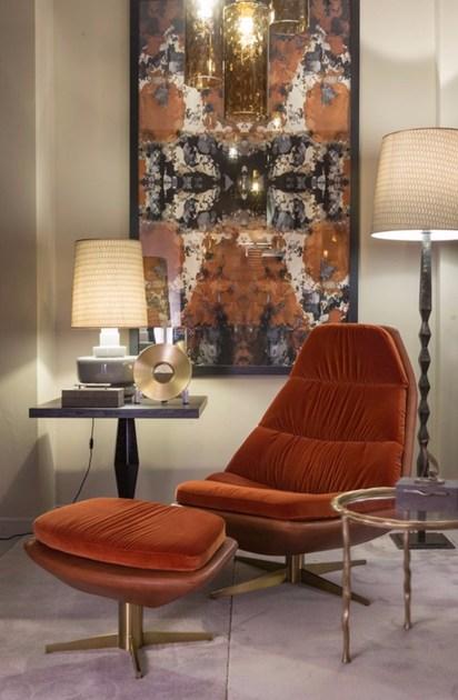 Hamilton Conte Paris Круглый сервировочный столик из латуни sun-id-1384192 - Вид №2