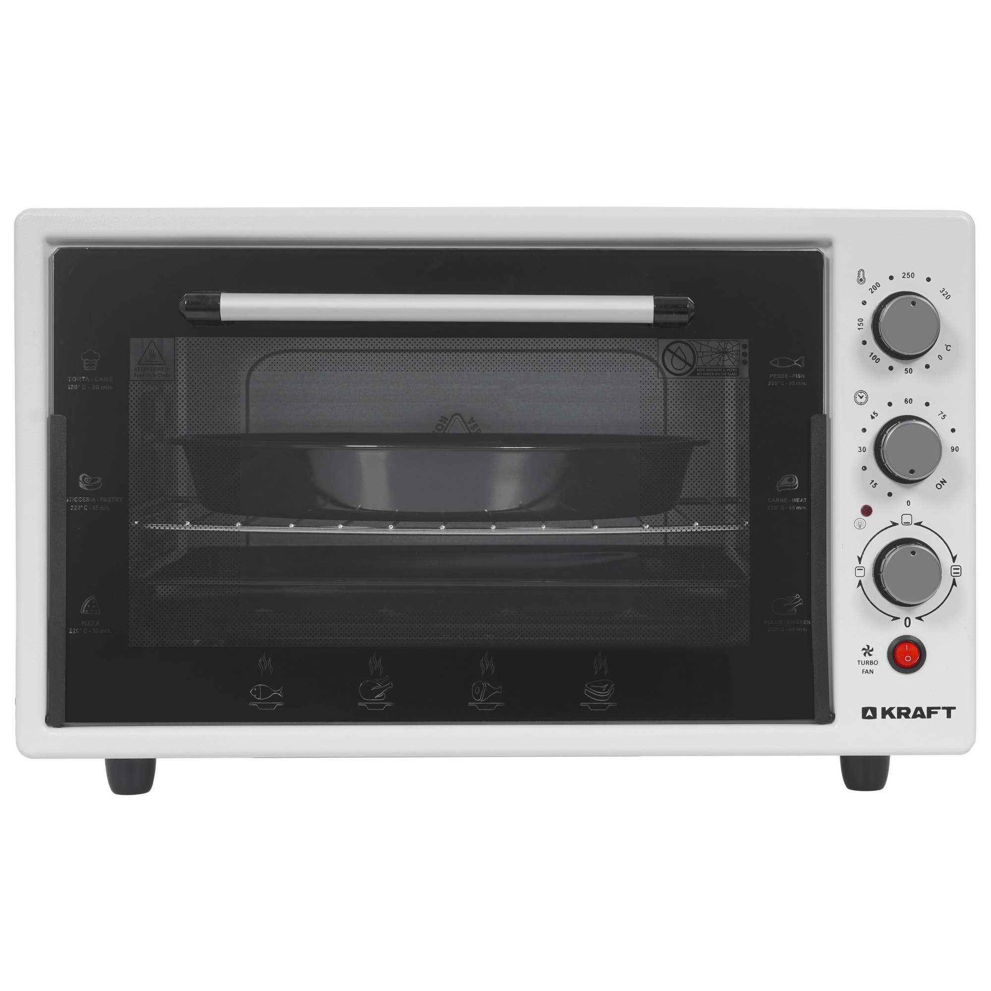 8189991 Мини-печь Kraft KF-MO 4506 W белый STDN-0145335