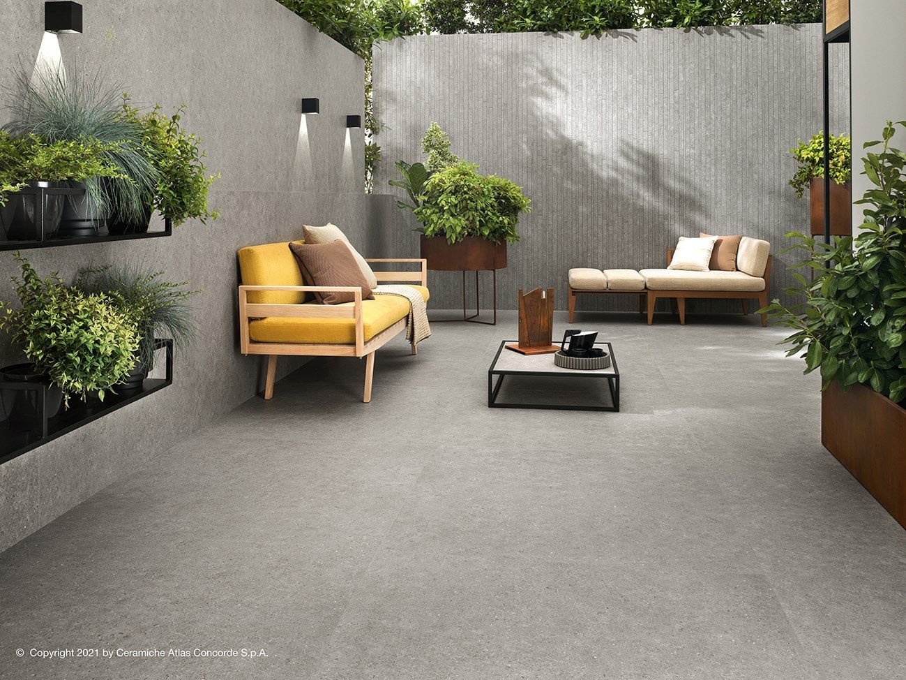 Мозаика из керамогранита для внутреннего и наружного применения Atlas Concorde Boost Stone ARCH-00110379 - Вид №6