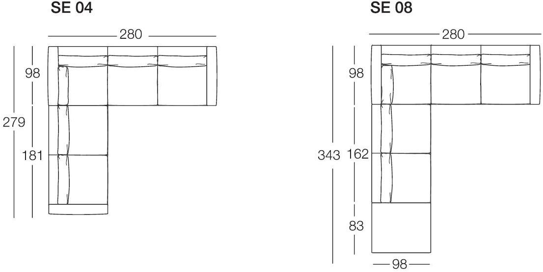 arflex Угловой диван с тканевой обивкой sun-id-1374038 - Вид №3