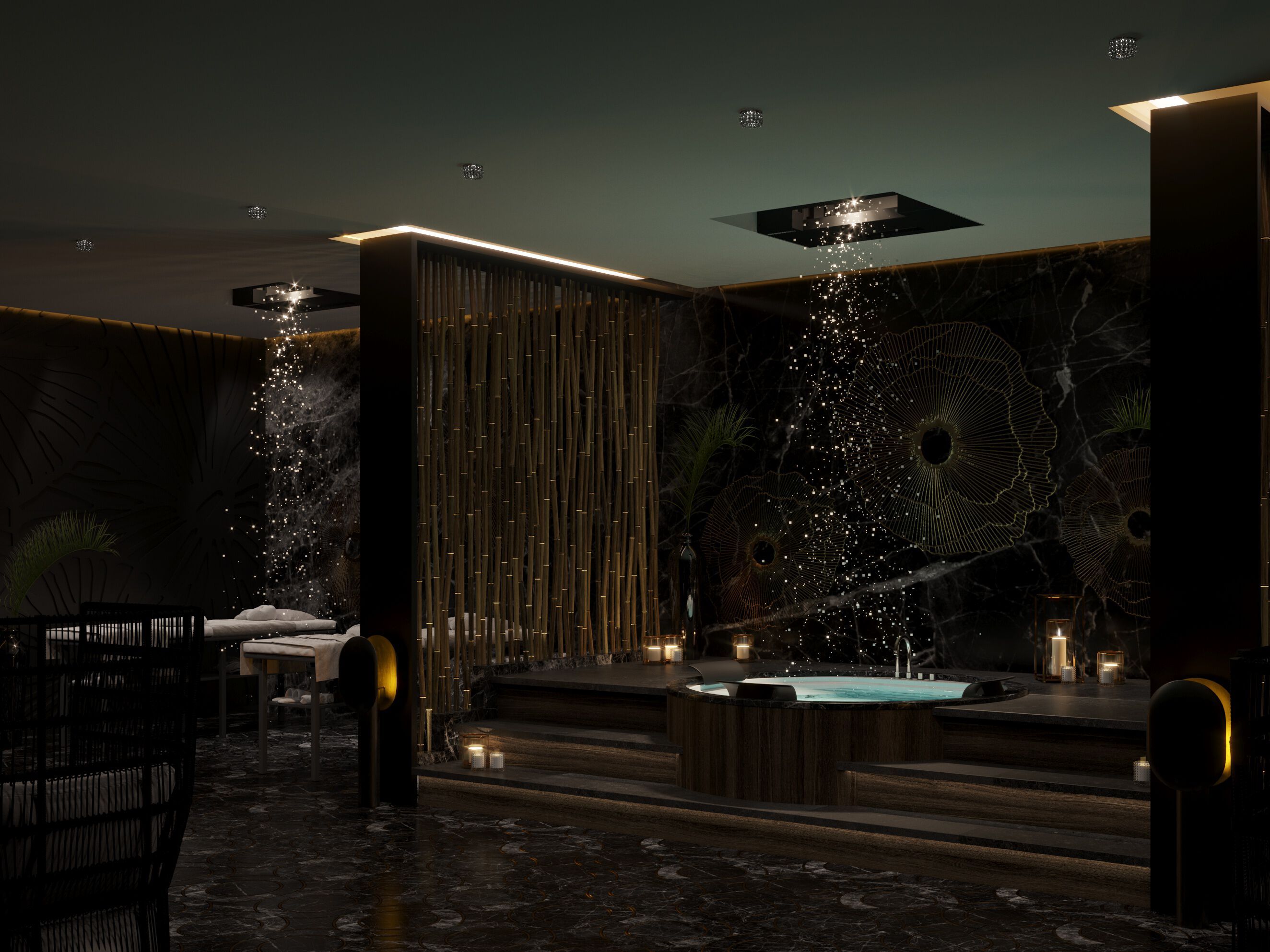 Снежный фонтан центр комнаты TechnoAlpin Indoor Snowsky ARCH-00143111 - Вид №1