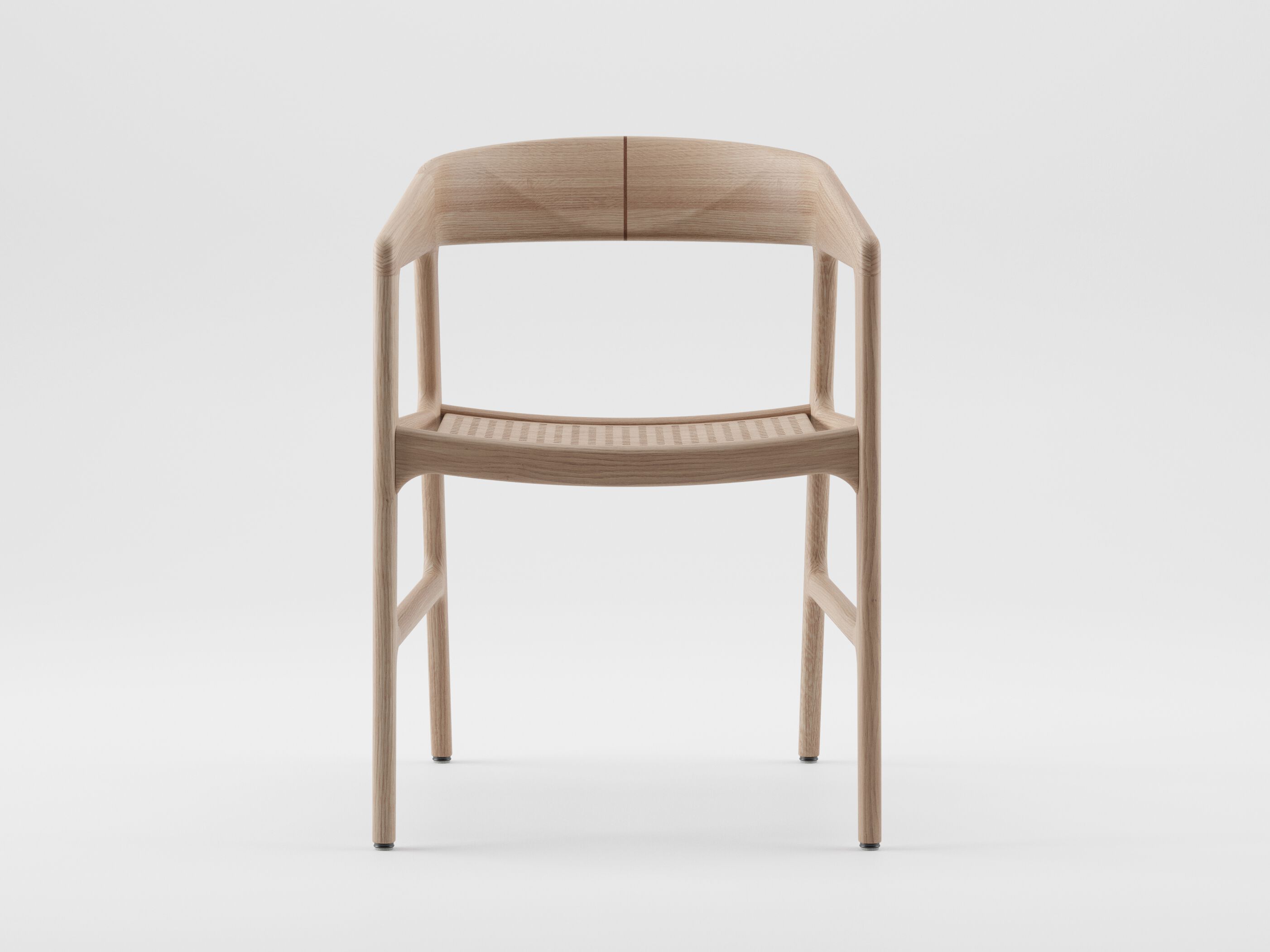 Стул из массива дерева с подлокотниками Artisan ARCH-00150006 - Вид №1